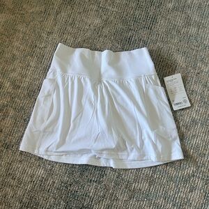 Athleta salutation stash skort skirt